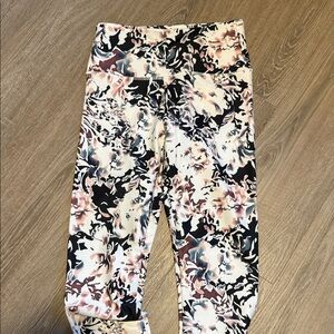 Floral Print Workout Leggings